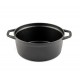 Čuguna dziļa katls Hosse, Black Onyx, Ф24 | Čuguna katls |  |