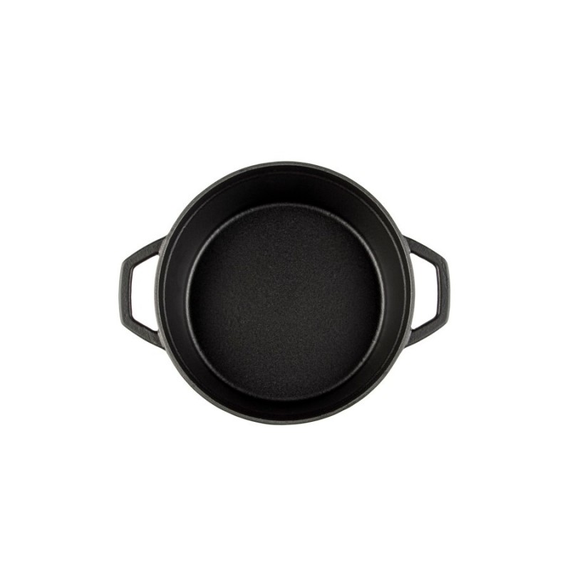 Čuguna dziļa katls Hosse, Black Onyx, Ф24 | Čuguna katls |  |