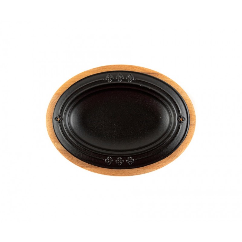 Koka trivets ovālam šķīvīm Hosse HSOISK1728, 17x28cm | Koka trivets |  |