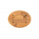 Koka trivets ovālam šķīvīm Hosse HSOISK1728, 17x28cm | Koka trivets |  |