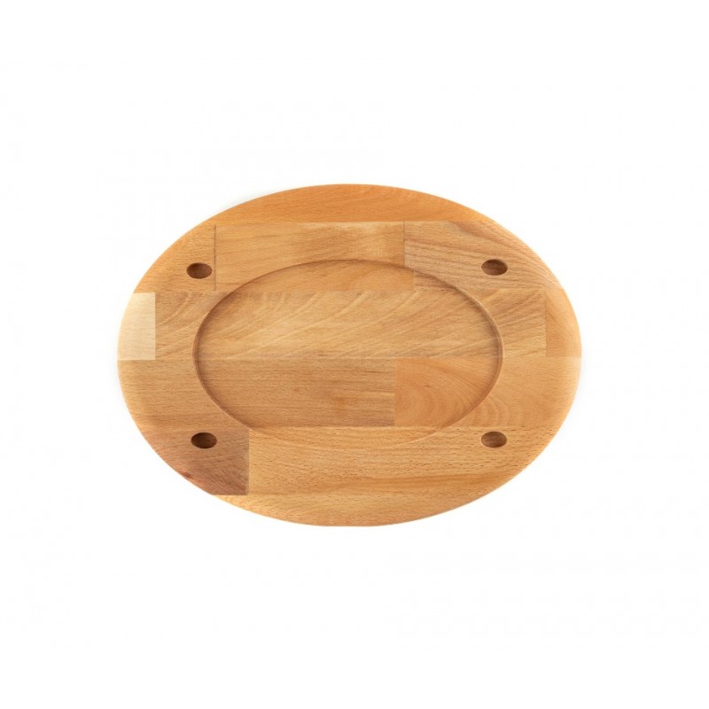 Koka trivets ovālam šķīvīm  Hosse HSOISK2533, 25x33cm | Koka trivets |  |