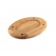 Koka trivets ovālam šķīvīm  Hosse HSOISK2533, 25x33cm | Koka trivets |  |